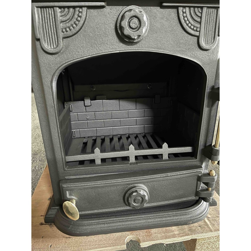 LUONTO ルオント 高評価の鋳鉄製薪ストーブ  暖炉 BH07-6kw 62.3kg 北欧仕様 二次燃焼