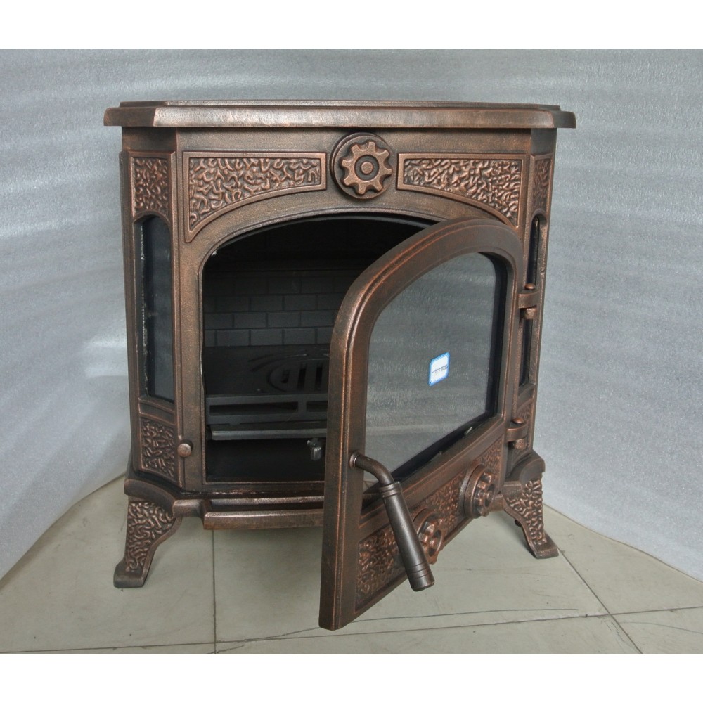 LUONTO ルオント 高評価の鋳鉄製薪ストーブ  暖炉 BH17-8kw 90kg 北欧仕様 二次燃焼