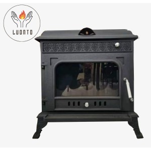 LUONTO ルオント 高評価の鋳鉄製薪ストーブ  暖炉 BH41-13KW(P) 135kg 北欧仕様 二次燃焼